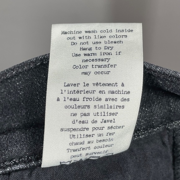 Rag & Bone Jeans Womens 28 black denim skinny ankle designer casual high rise - Picture 8 of 11